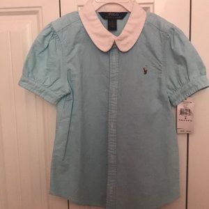 Brand new size 6 Polo shirt for little girl